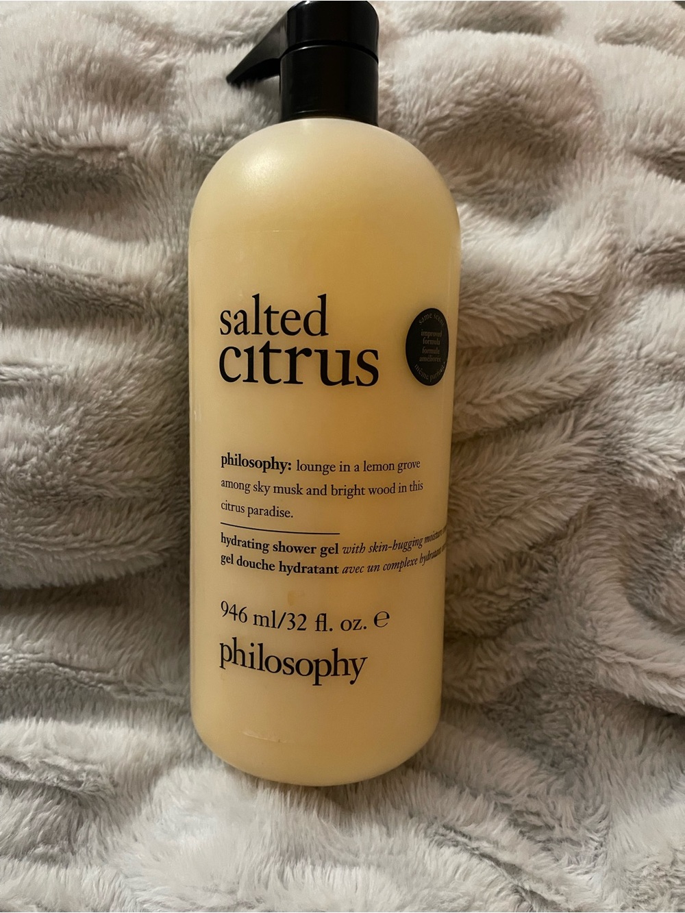 Philosophy Salted Citrus Hydrating Shower Gel - Pale Yellow